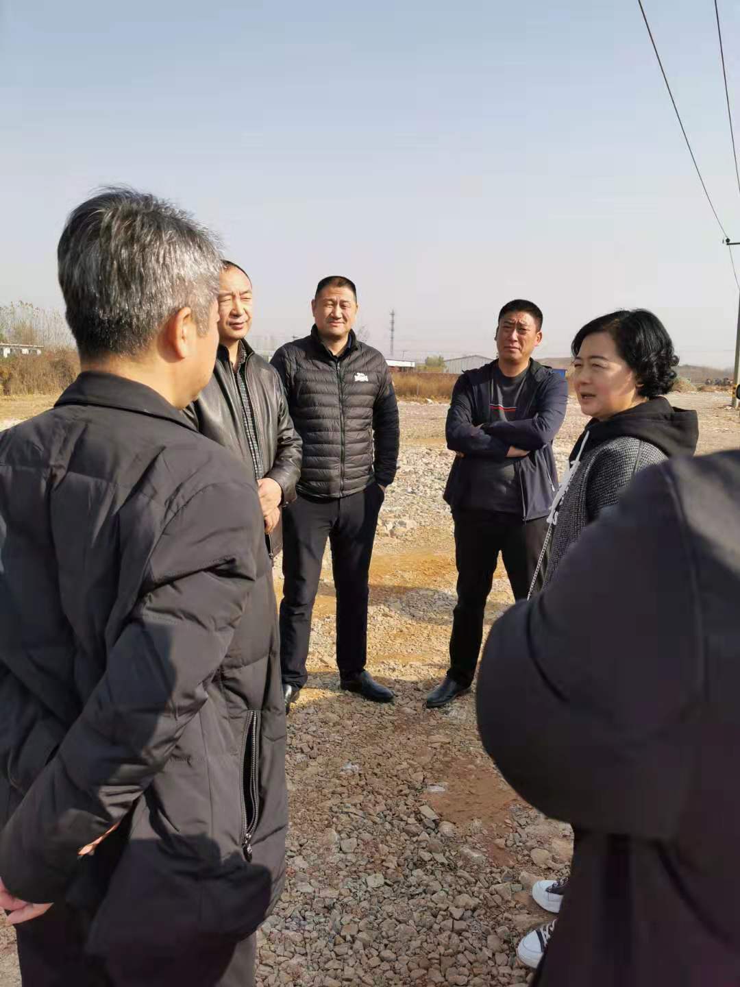 唐山市建管處來赤曹國道項目安全檢查